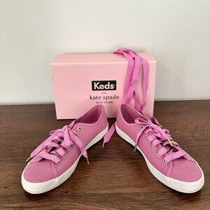 Keds x Kate Spade New York Kickstart Logo Foxing Sneakers- Size 8.5